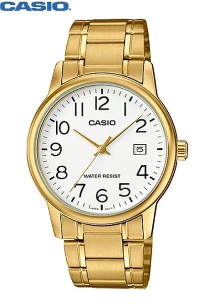Montre À Quartz Pour Homme Affichage Analogique Et Bracelet En Acier Inoxydable-mtp-v002g-7b2udf
