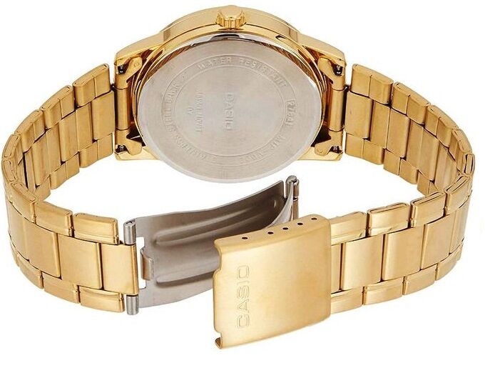 Montre À Quartz Pour Homme Affichage Analogique Et Bracelet En Acier Inoxydable-mtp-v002g-7b2udf