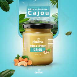 Pâte à tartiner au cajou – 100 % naturelle