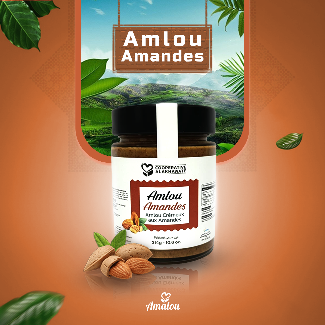 Amlou aux amandes – 100 % naturel