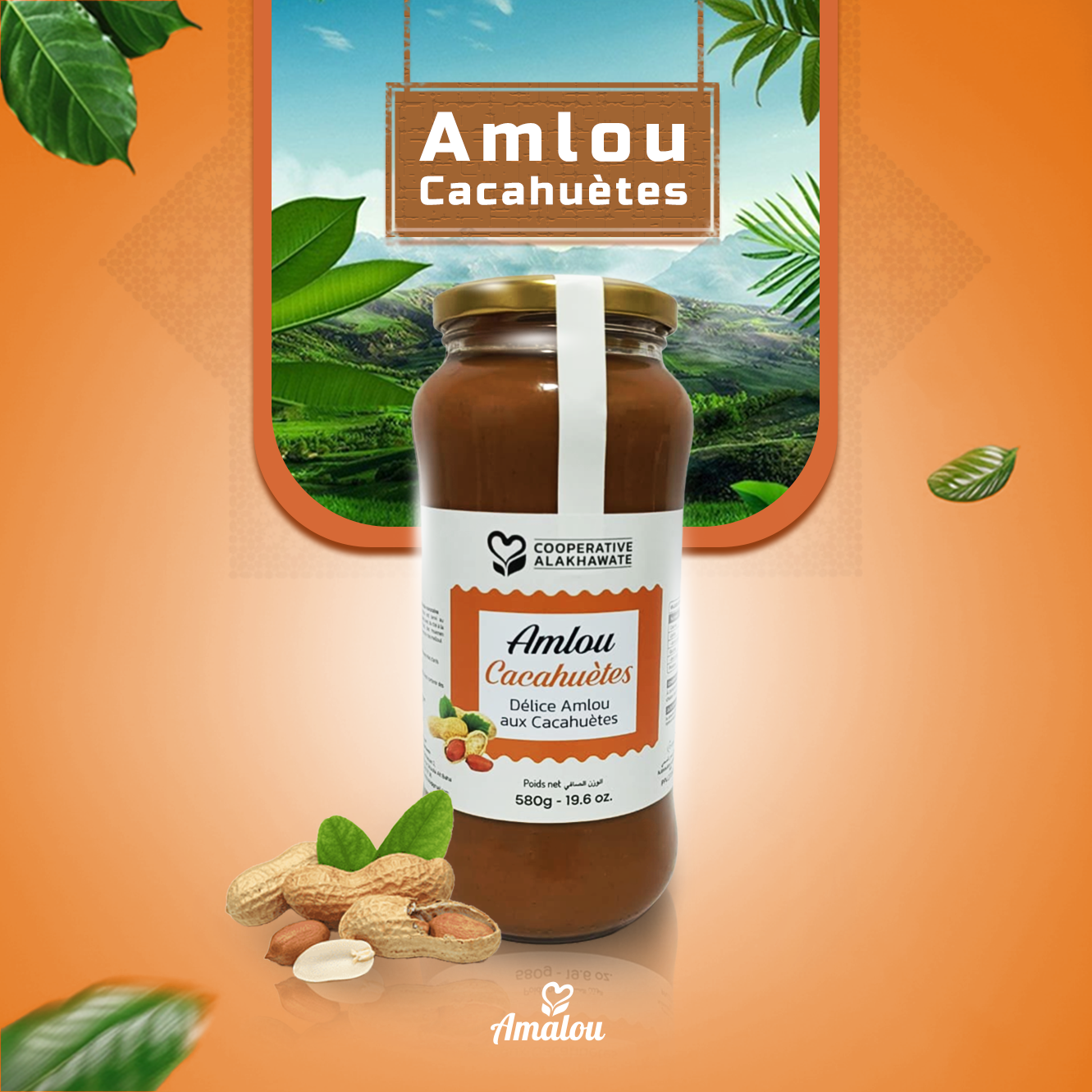 Amlou aux cacahuètes – 100 % naturel