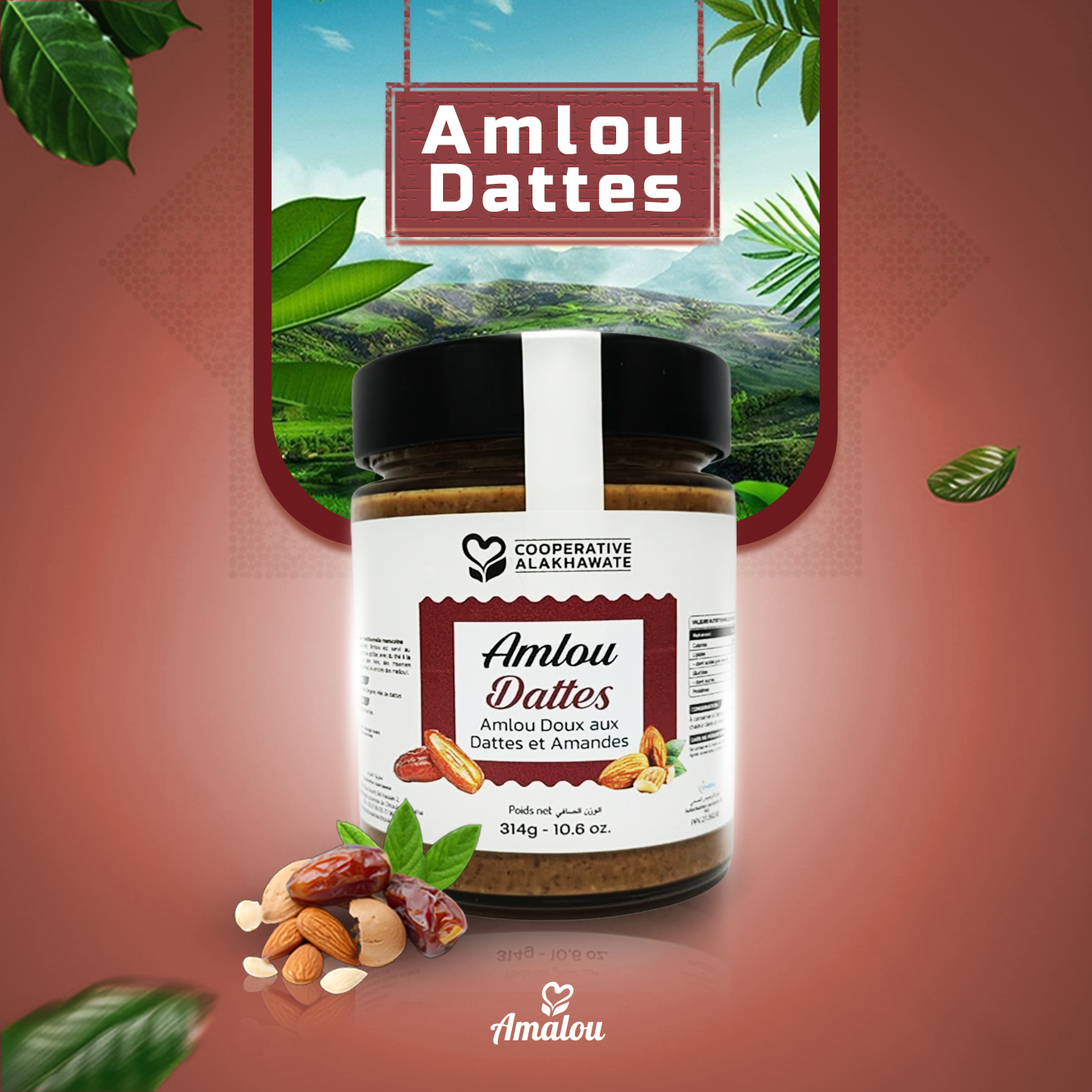 Amlou aux dattes – 100 % naturel