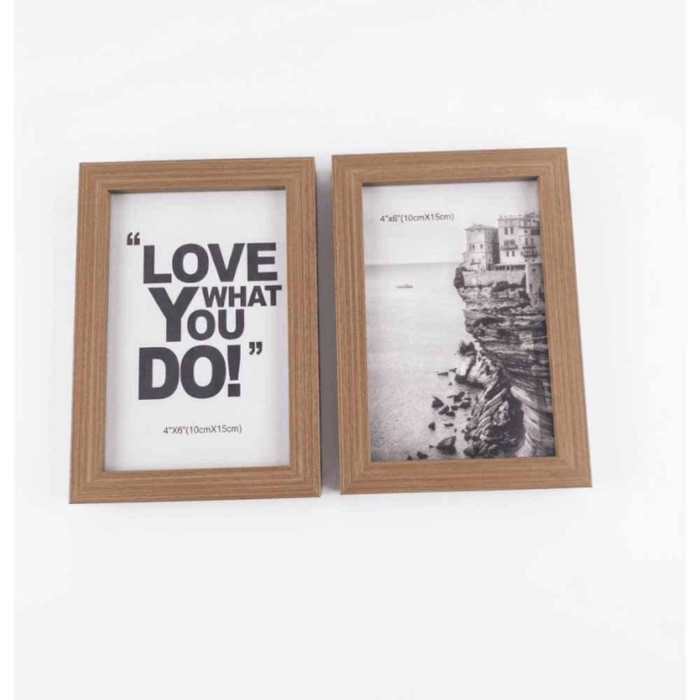 Set De Cadres Photo Muraux – 6 Pièces (21×29.7 Cm, 10×15 Cm, 15×20 Cm)- Couleur Aléatoire thumbnail 5
