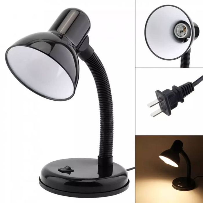 Lampe De Bureau Classique Sur Pied – Couleur Aleatoire