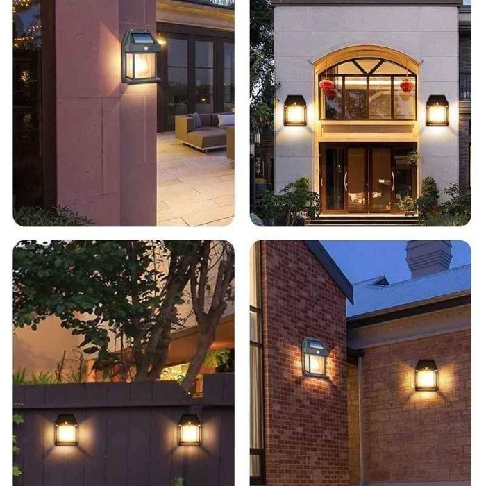 Lanterne Solaire Led Avec Detecteur De Mouvement Etanche - Couleur Aleatoire thumbnail 4