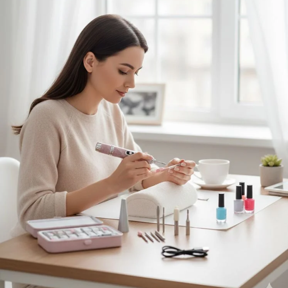 Kit De Manucure & Pédicure Professionnel – Rechargeable & Sans Fil thumbnail 3