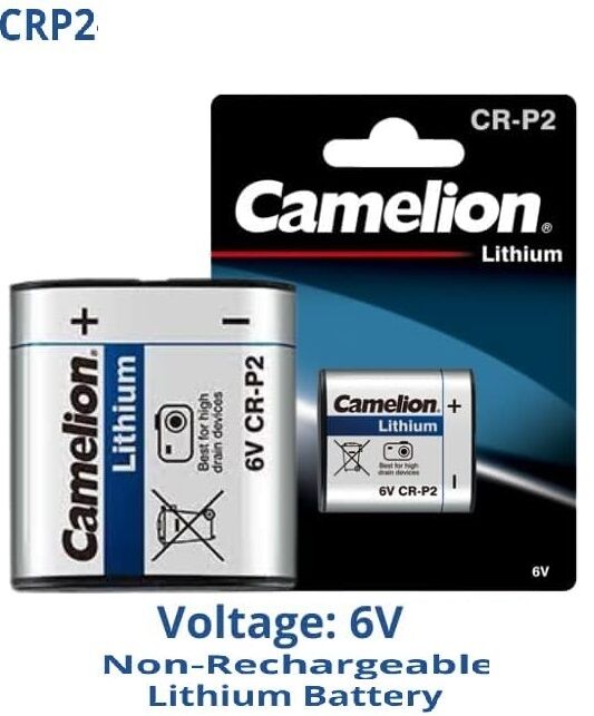 Batterie Pile Industrie Au Lithium Cr-p2 6v