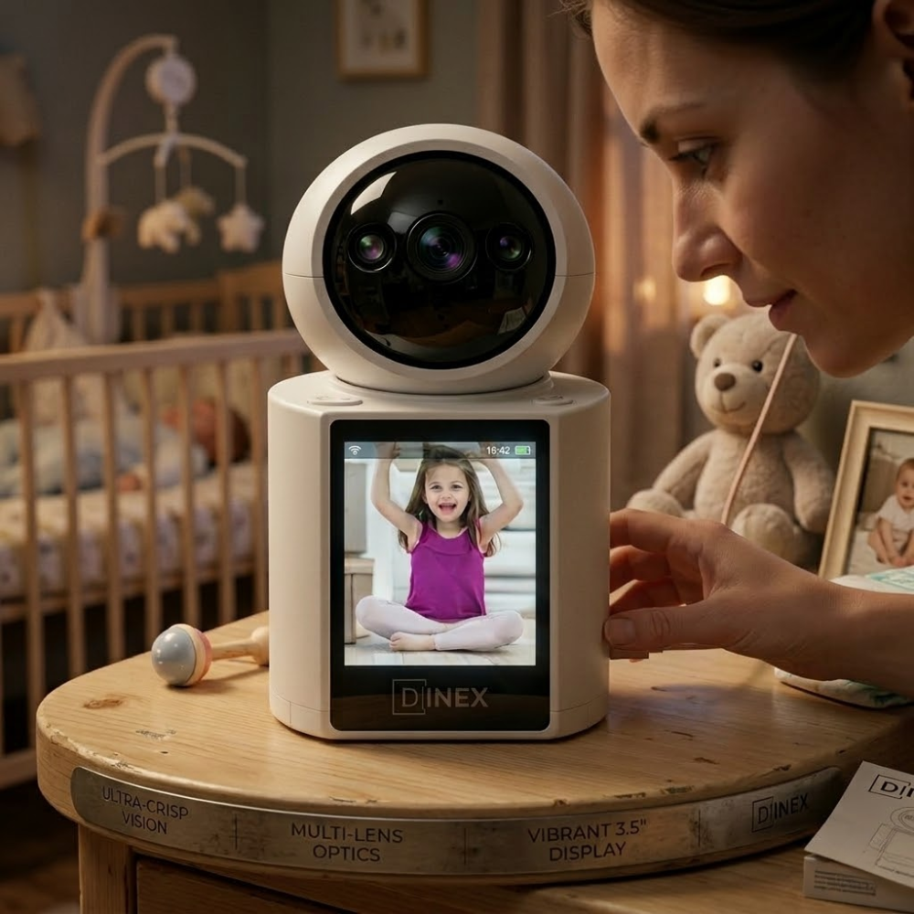 Caméra De Surveillance Wi-fi – Vision Nocturne Et Détection De Mouvement thumbnail 3