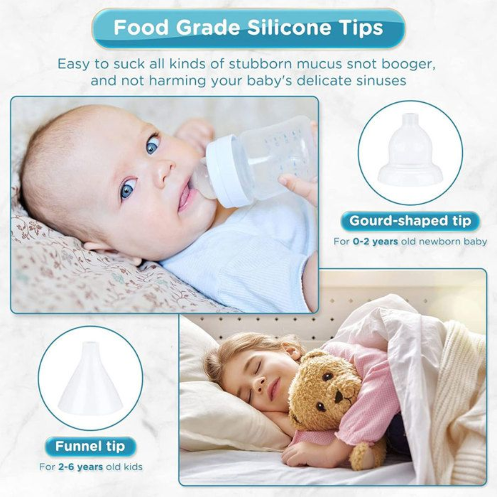 Équipement Nettoyage Nez Enfants Pour Déboucher Rapidement Et Doucement - Couleur Aléatoire thumbnail 5