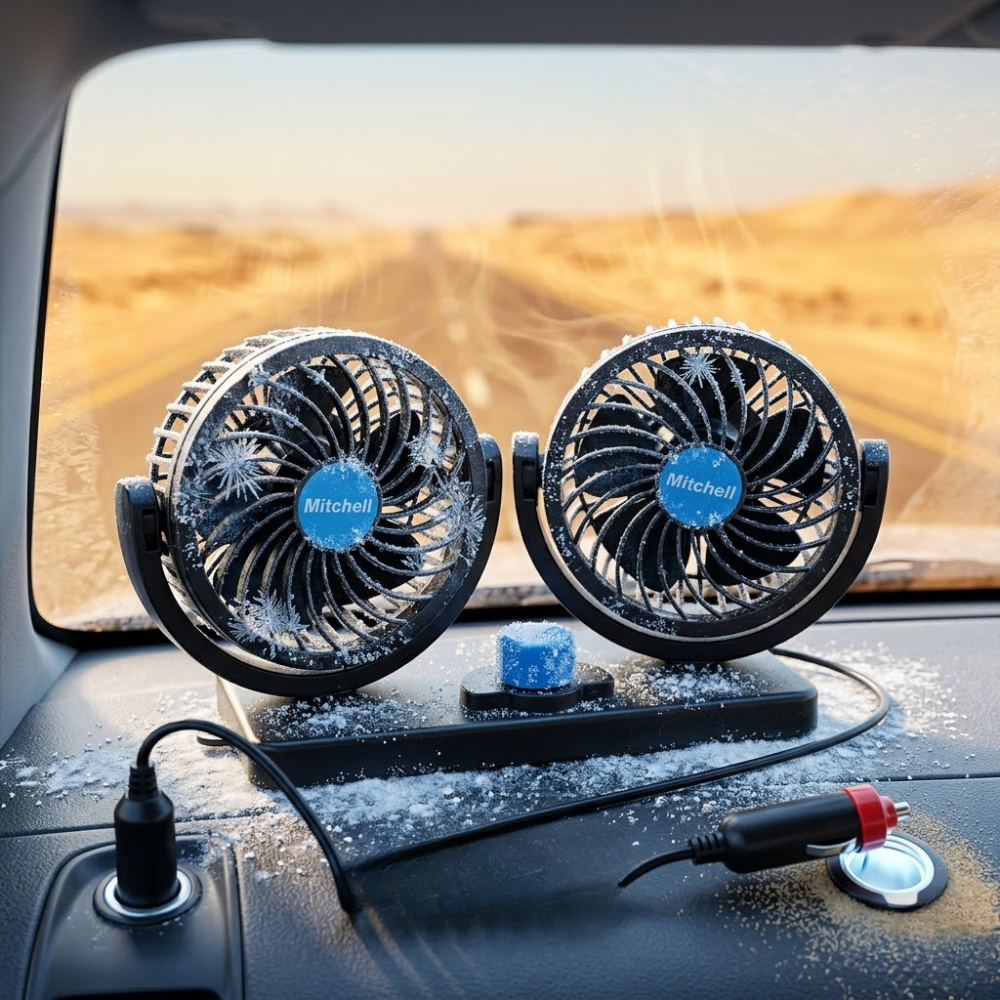 Ventilateur De Voiture À Double Tête Mitchell Xm-303 thumbnail 5