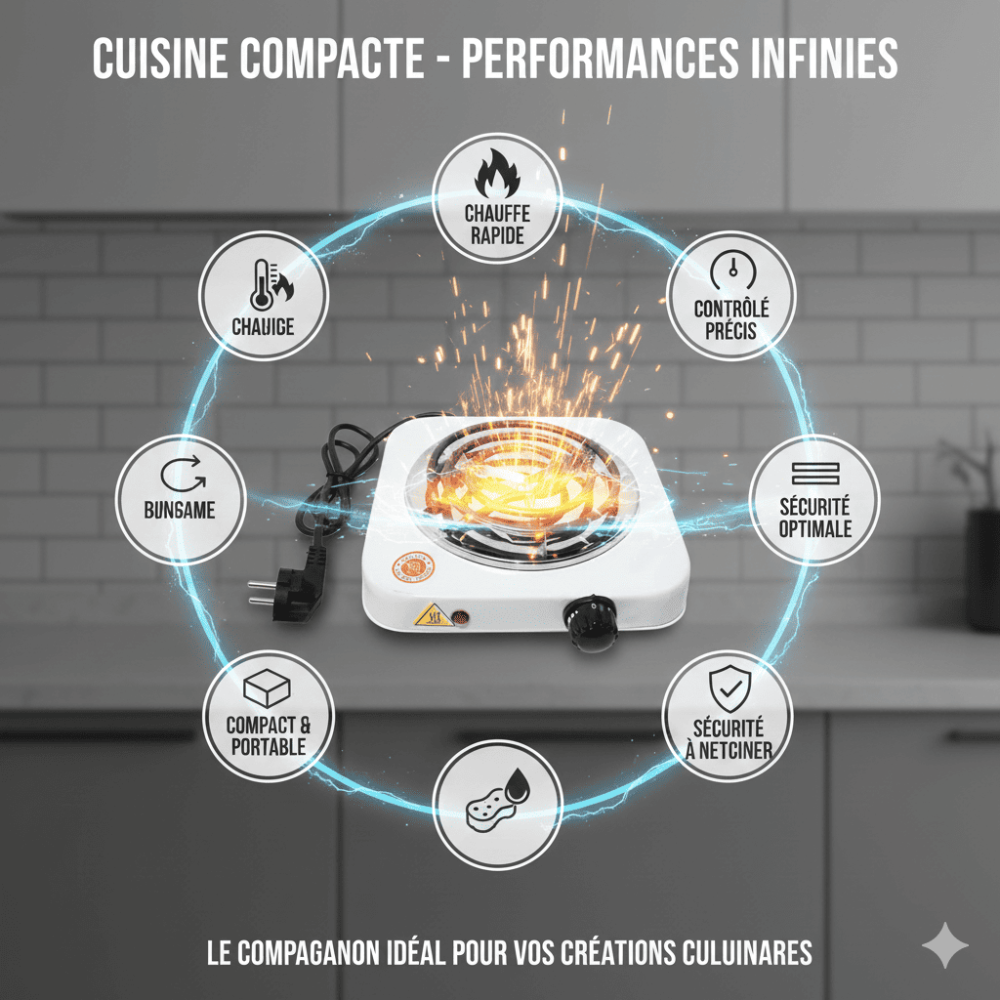 Plaque De Cuisson Électrique Portable thumbnail 3