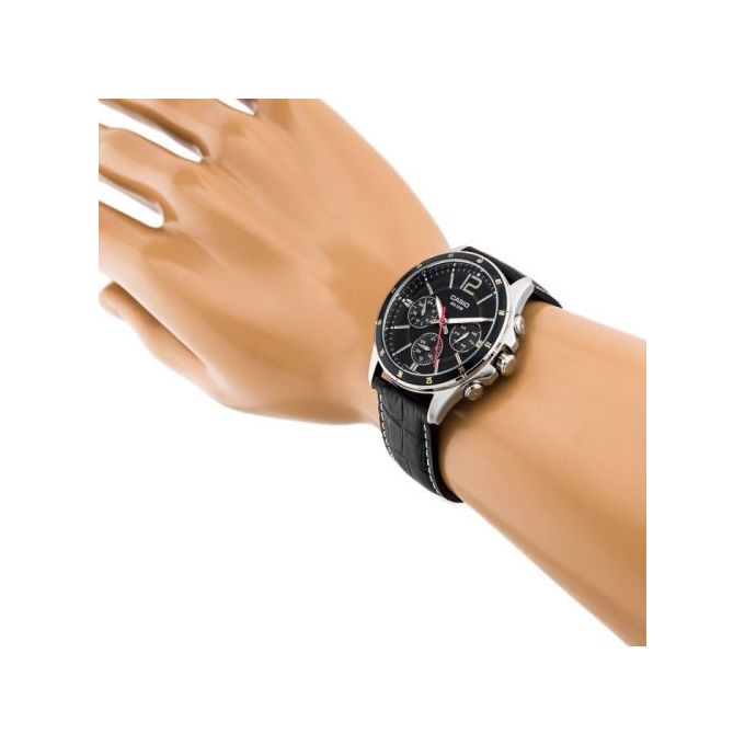 Montre Homme 6 Aiguilles - bracelet Cuir  thumbnail 3