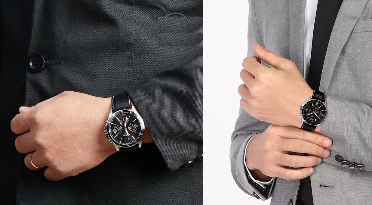 Montre Homme 6 Aiguilles - bracelet Cuir  thumbnail 5