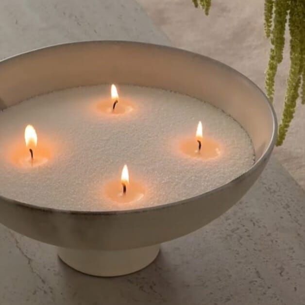 Recharge Bougie Cire Perlée