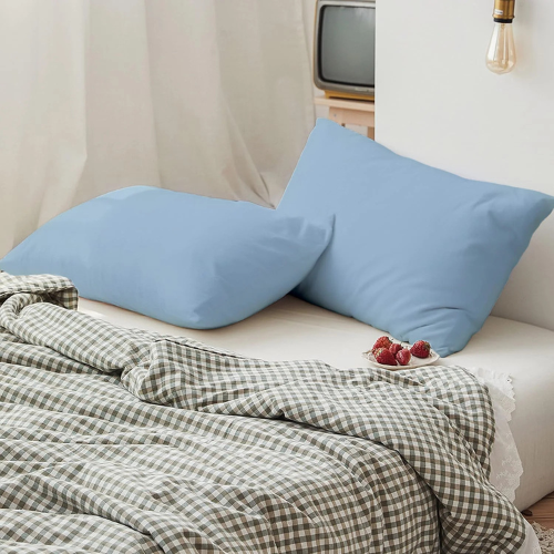 Pack Draps 2 Places (drap Housse + Drap Plat + 2 Taies Oreiller) thumbnail 4