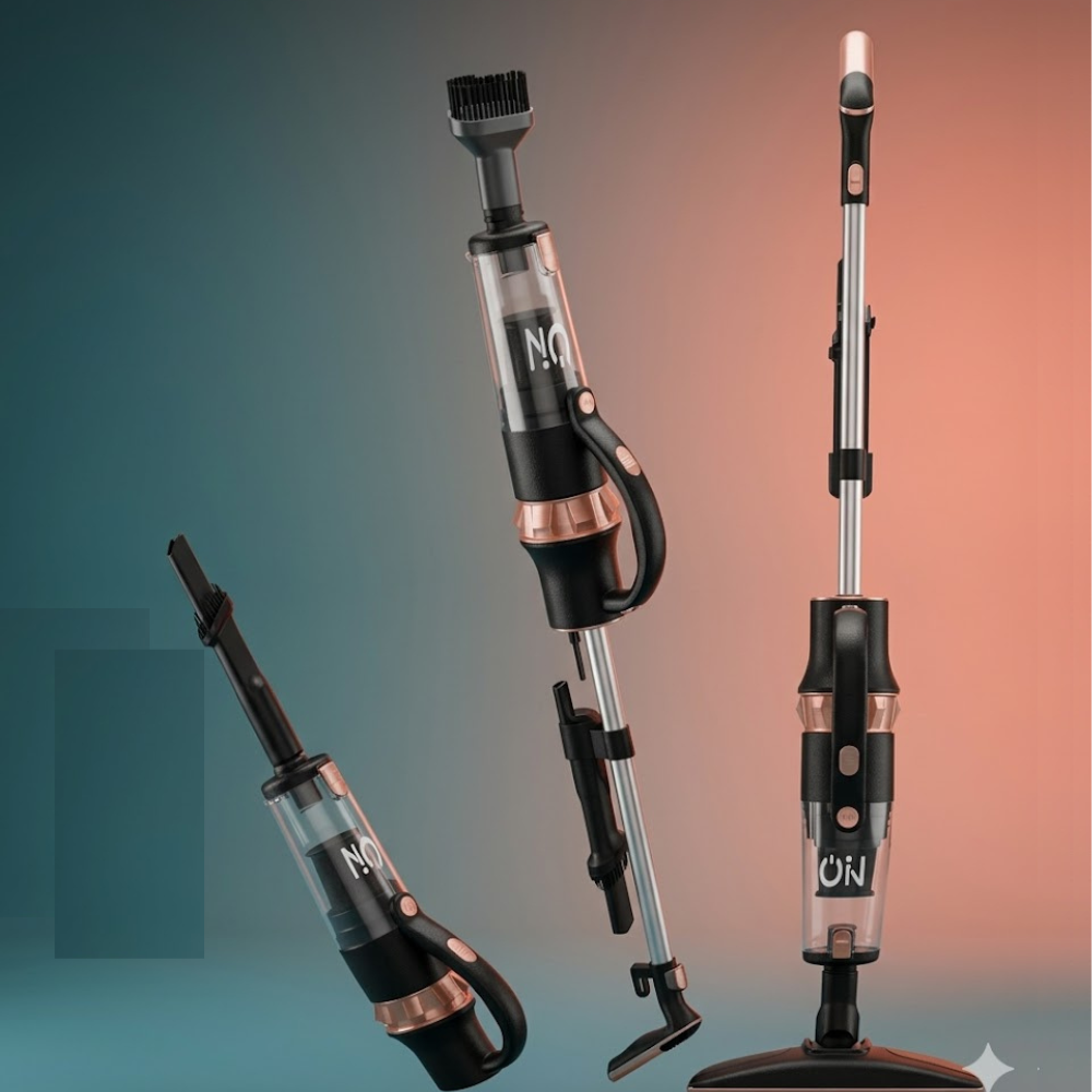 Aspirateur Avec Fil Portable Série Q – 12 En 1, Puissant Et Multifonction