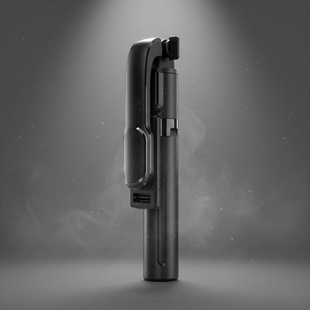 Selfie Stick Trépied Sans Fil C18 – Rotation 360° thumbnail 1