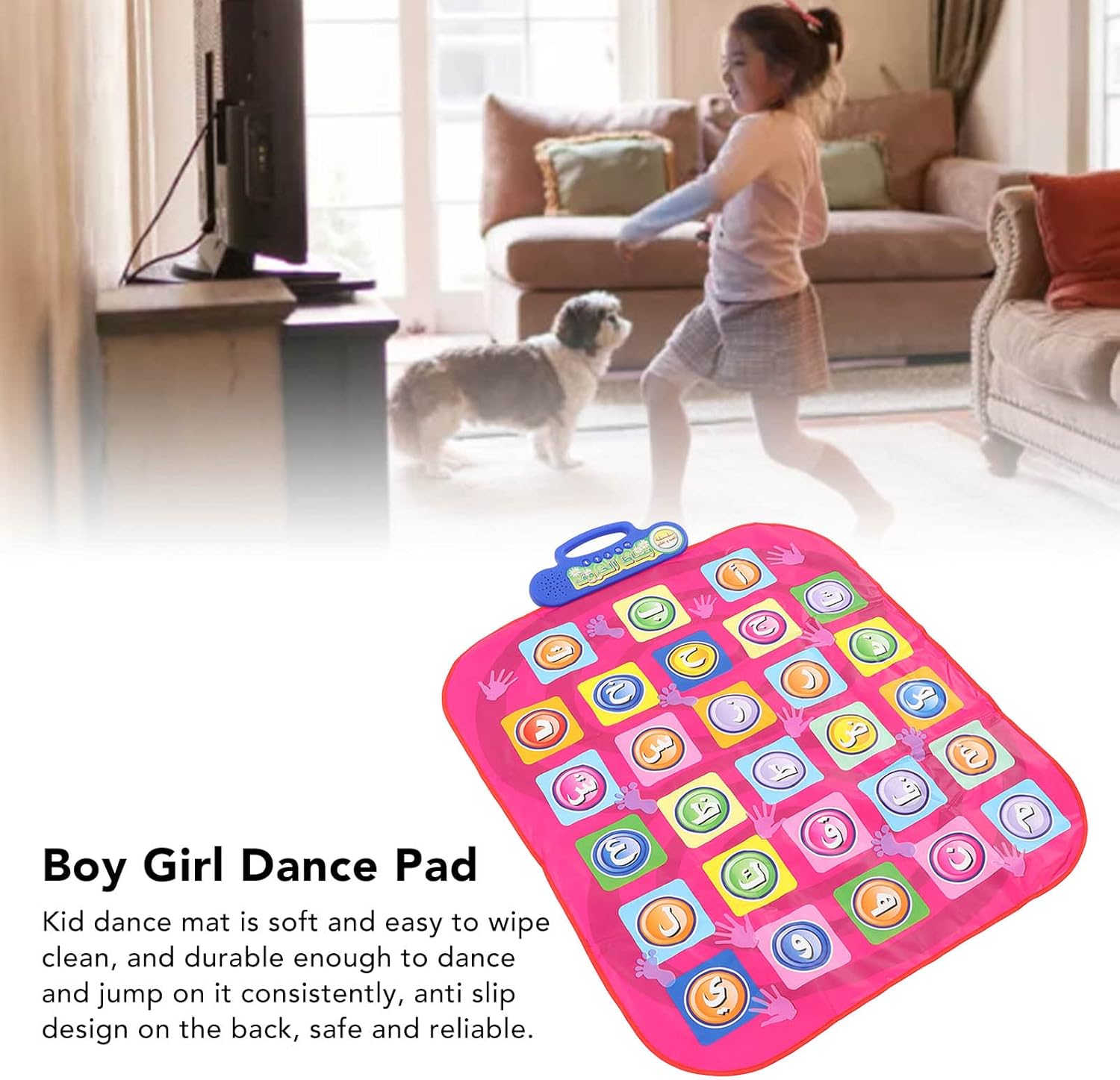Tapis De Danse Enfants Ljcm – Électronique – Pliable thumbnail 4