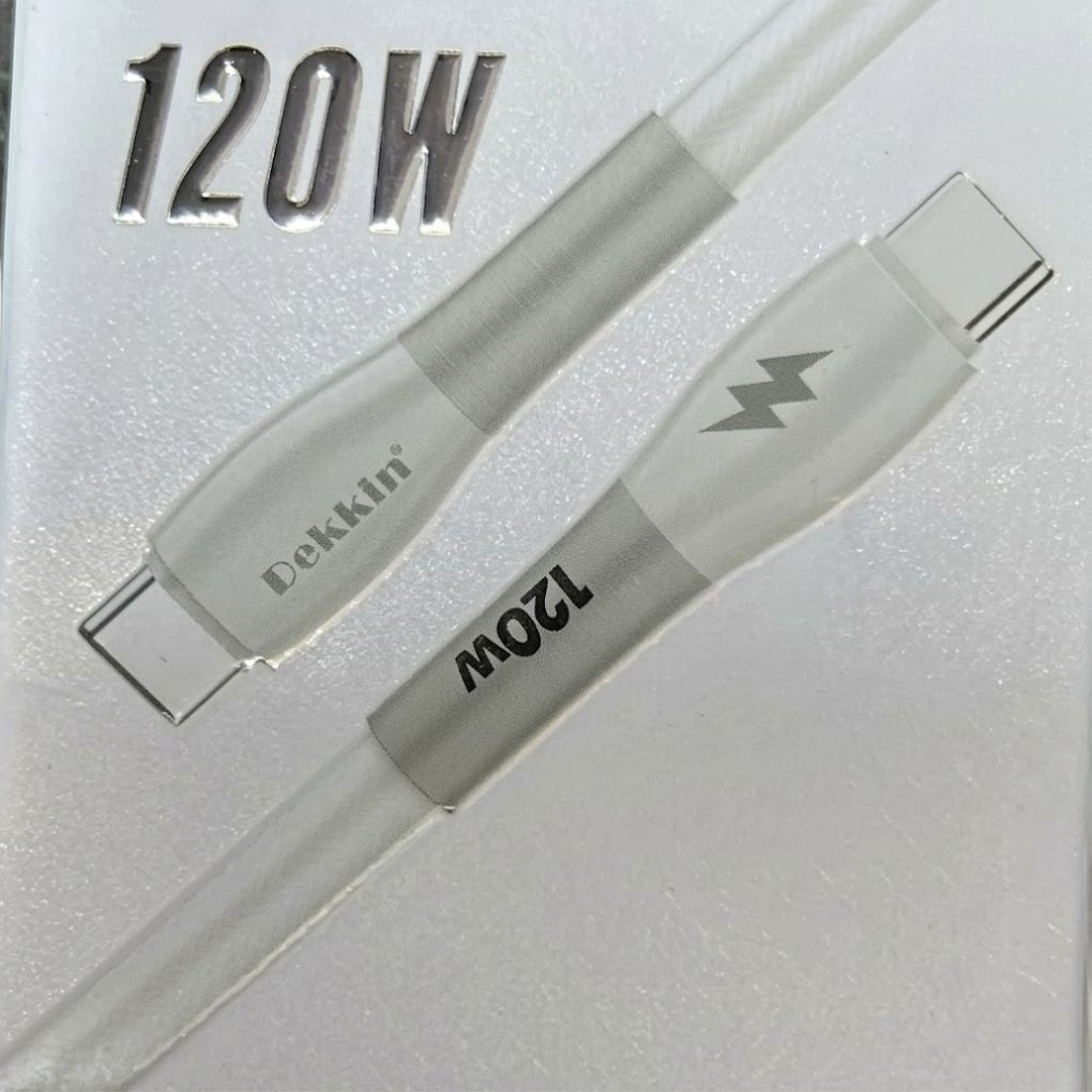 Câble De Charge Ultra Rapide 120w Usb-c Vers Usb-c