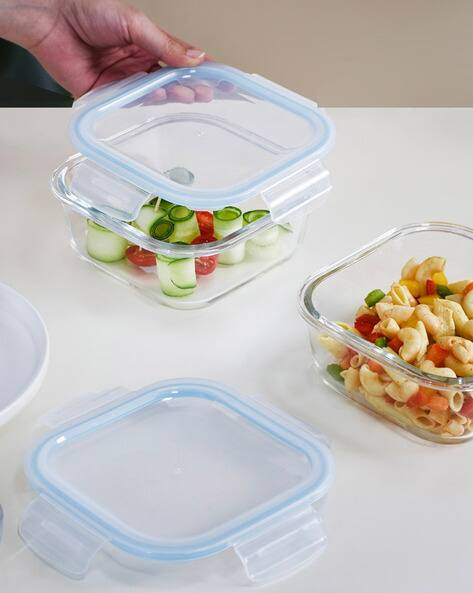 Boîte De Rangement En Verre Pratique Et Durable (colleur Aléatoire)