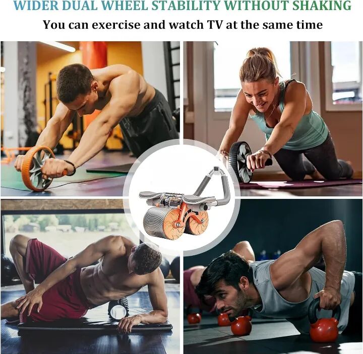 Rouleau D'exercice Pour L'abdomen Avec Support De Coude Et Minuterie
