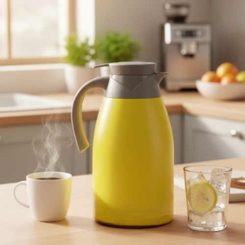 Carafe Thermique 1l Portable Pour Camping Et Pique-nique