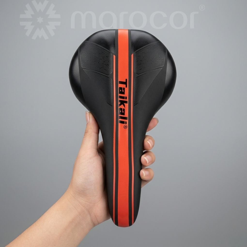 Selle De Vélo De Performance Ergonomique Avec Bande D'accentuation Distinctive thumbnail 3