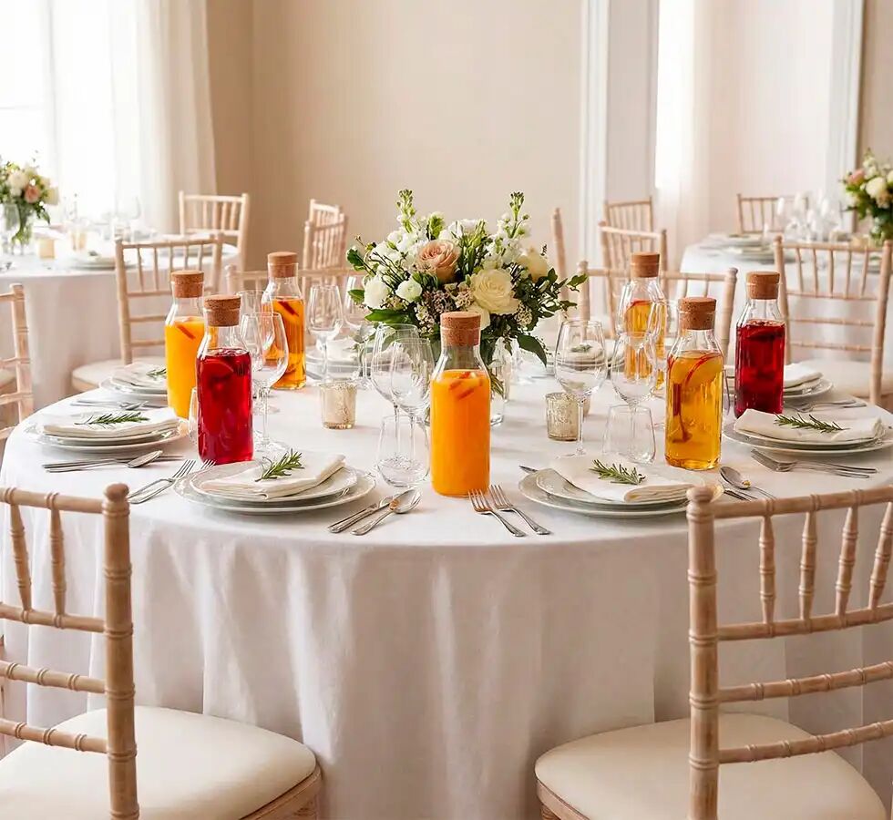 Bouteille Carafe Individuelle En Verre Transparent Avec Bouchon