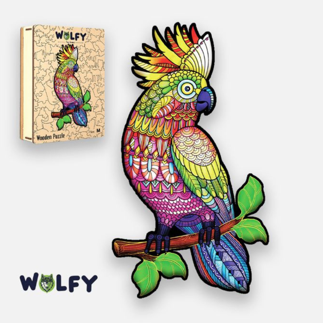 Jeu De Puzzle En Bois En Forme D’animaux