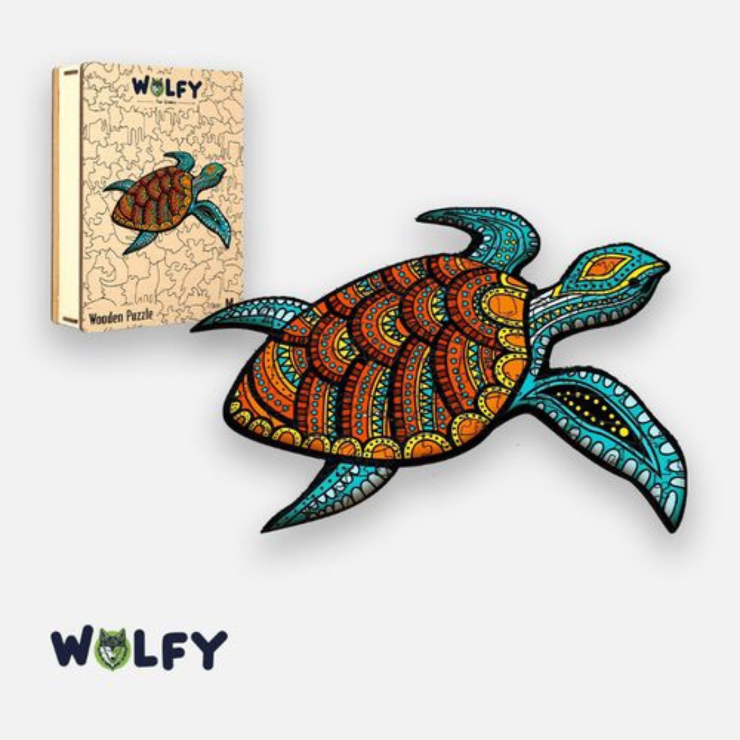 Jeu De Puzzle En Bois En Forme D’animaux