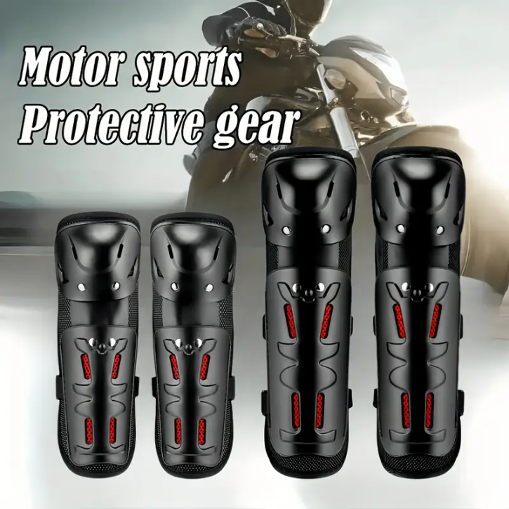 Ensemble De 4 Protections Articulées Pour Moto Et Vélo thumbnail 5