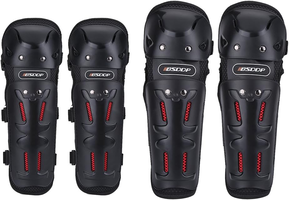 Ensemble De 4 Protections Articulées Pour Moto Et Vélo thumbnail 1