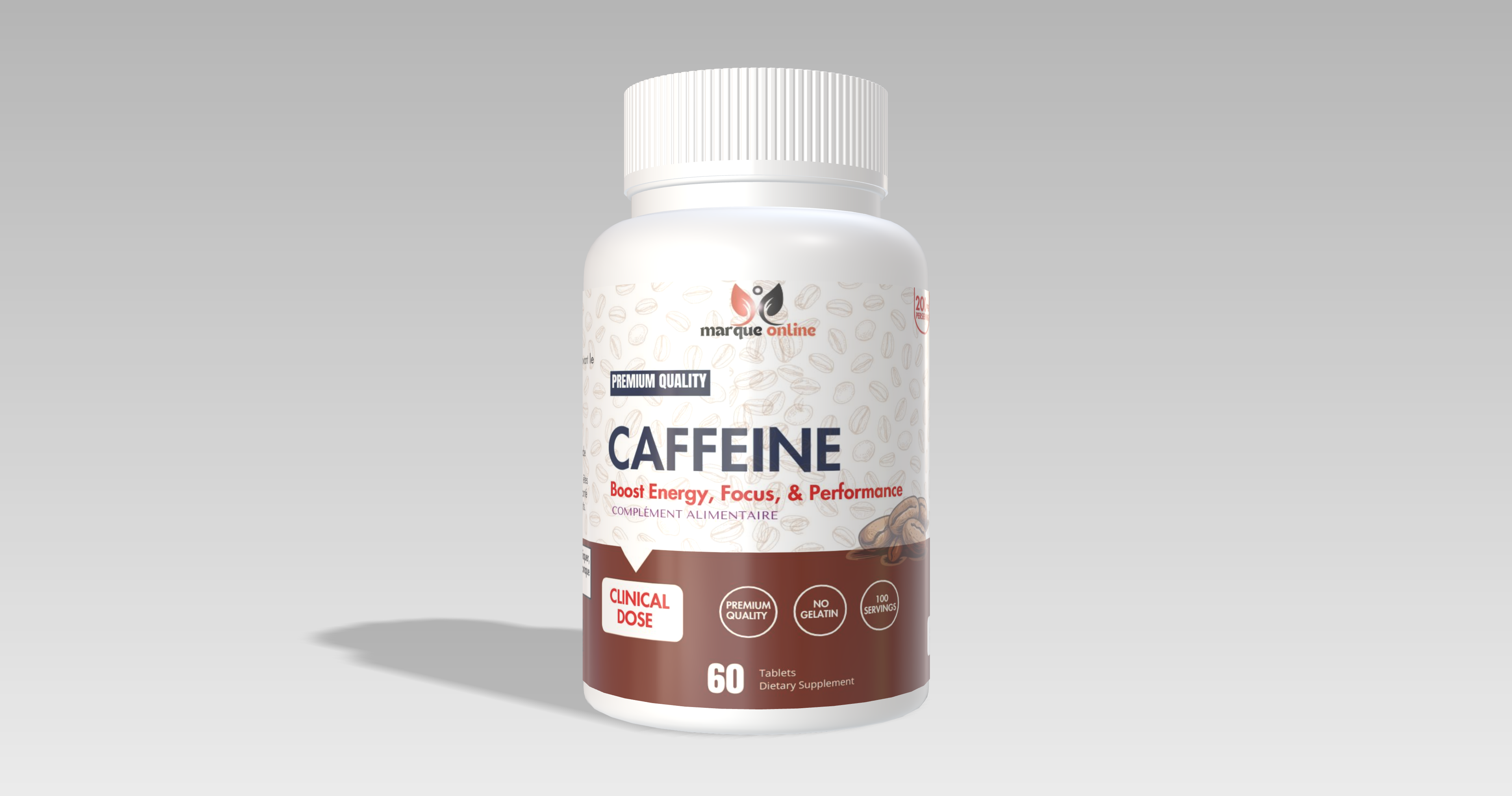 Marque Online Caffeine 60 Gelules