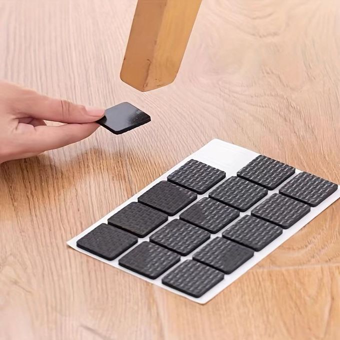 18pcs Patins Antidérapants Et Anti-rayures Pour Pieds De Meubles, Tables Et Chaises, Protection Durable thumbnail 1