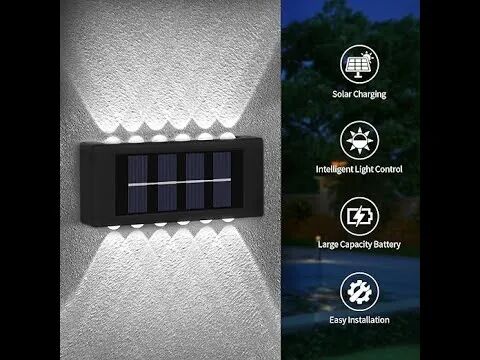 Illuminez Votre Jardin Avec Nos Lampes Solaires (6 Led ) thumbnail 3