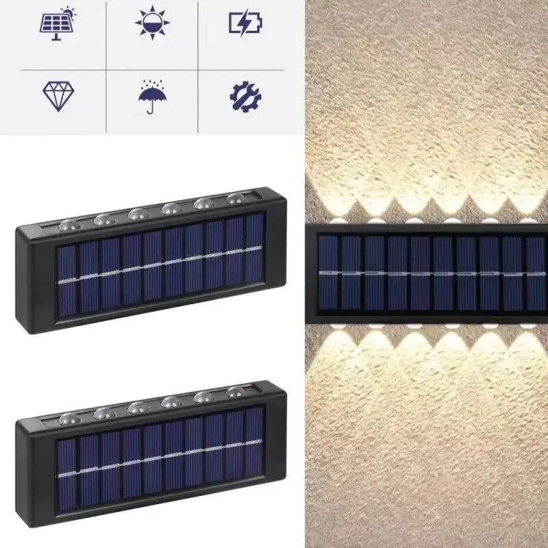 Illuminez Votre Jardin Avec Nos Lampes Solaires (6 Led ) thumbnail 5