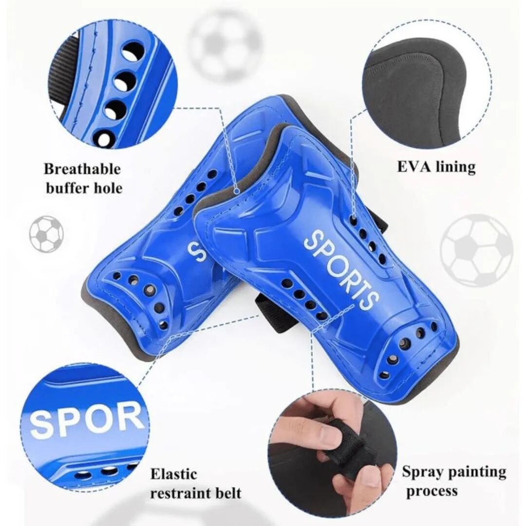 Protège-tibias Confortables Et Légers Pour Football (couleur aléatoire)  thumbnail 3