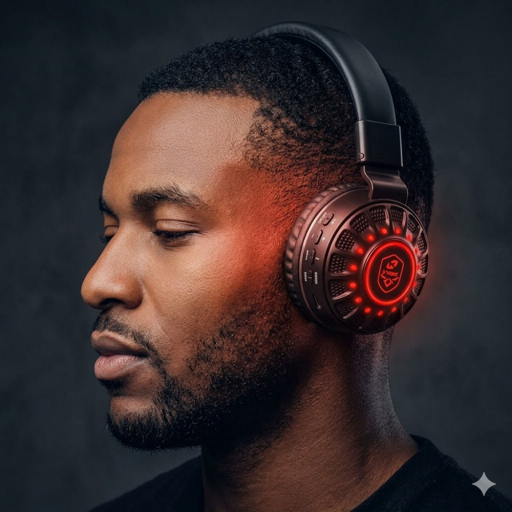 Casque Bluetooth Gaming Kd75 – Lumière Led Son Immersif