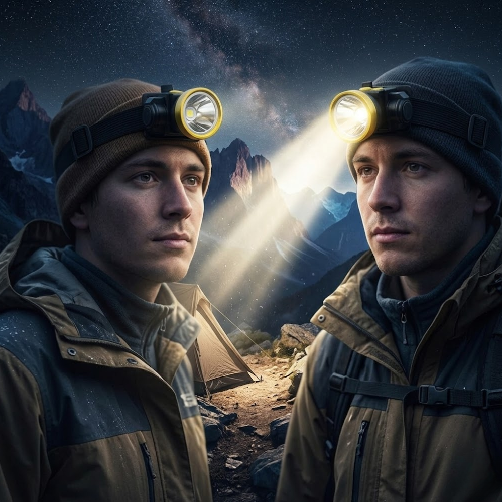 Lampe Frontale Led Rechargeable - Longue Autonomie - Couleur Et Design Aléatoire thumbnail 3