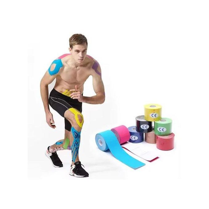 Bande Kinesiologique Fitness & Rééducation, Support Articulaire, Couleur Aléatoire thumbnail 3
