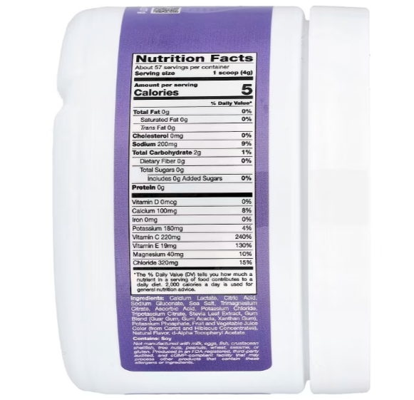 Hydrationup, Electrolyte Drink Mix With Calcium