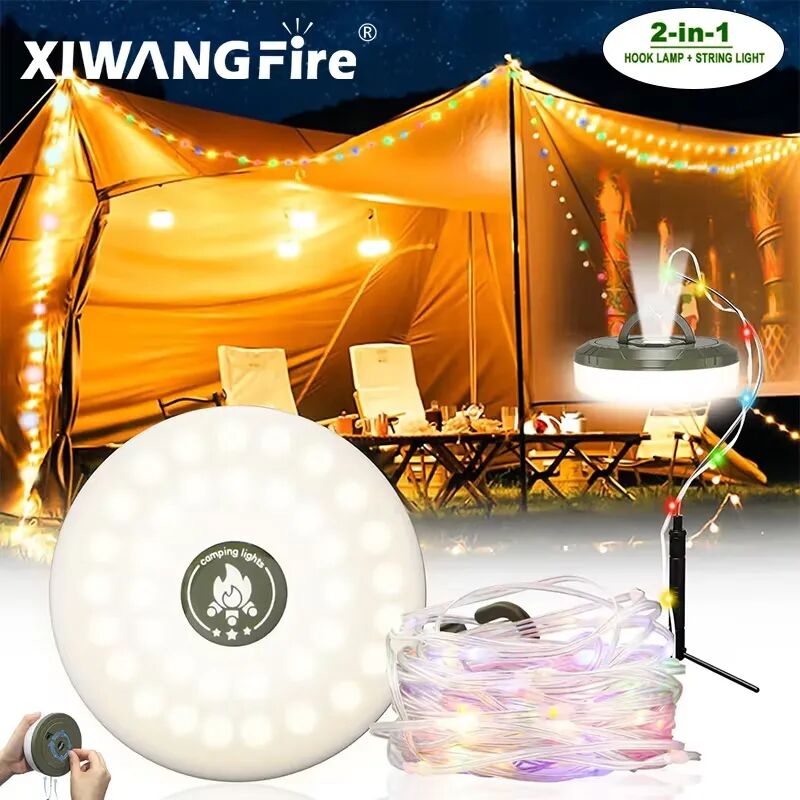 Une Aventure Nocturne : Lampes De Camping Rechargeables Par Usb
