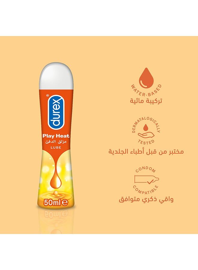 Gel Lubrifiant Play Hot Effet Chauffant Longue Durée thumbnail 5