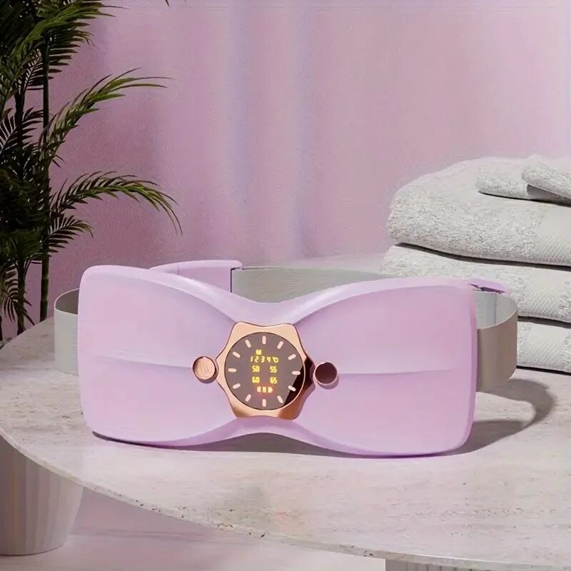 Coussin Chauffant Électrique Menstruel Portable Sans Fil Avec 4 Niveaux De Chaleur Et Massage thumbnail 1