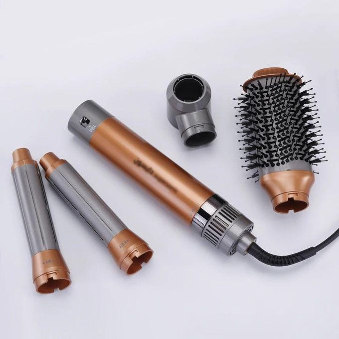 Multi Styler 1500w – Brosse À Air Chaud 4 En 1 Avec Sèche-cheveux, Lisseur Et Boucleur thumbnail 3