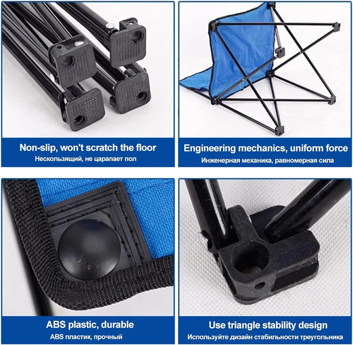 Ensemble Table Et Chaise Avec Porte-gobelet En Maille Pour Pique-nique, Voyage, Camping Vert thumbnail 6