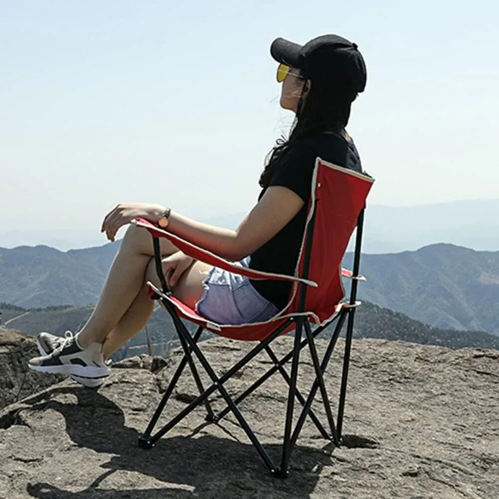 Ensemble Table Et Chaise Avec Porte-gobelet En Maille Pour Pique-nique, Voyage, Camping Vert thumbnail 8