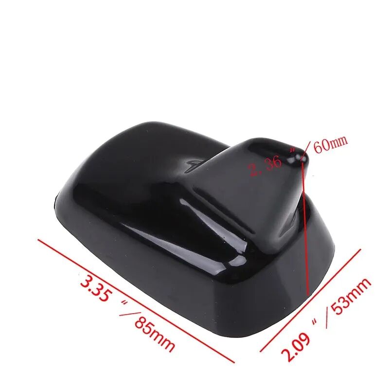 Autocollant En Forme Aileron De Requin Pour Toit De Voiture Blanc thumbnail 4