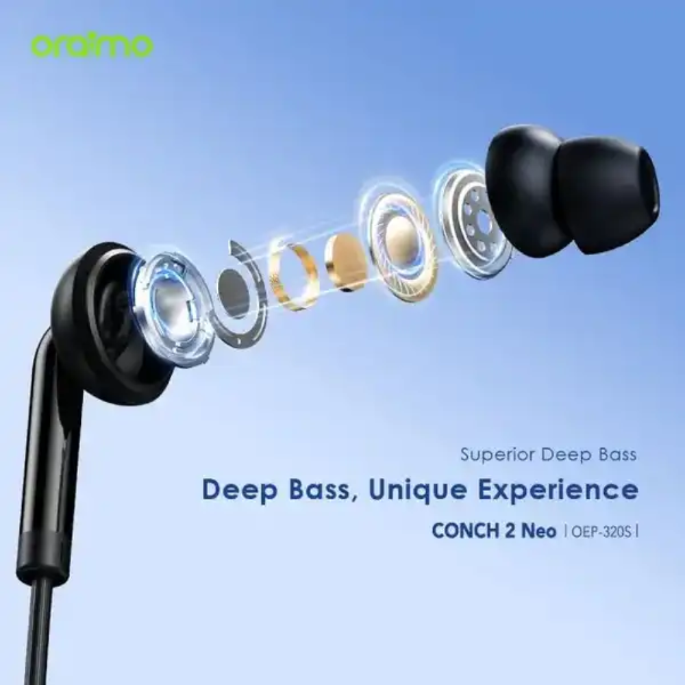 Écouteurs Oep-320s – Son Haute Qualité, Basses Profondes, Jack 3.5mm