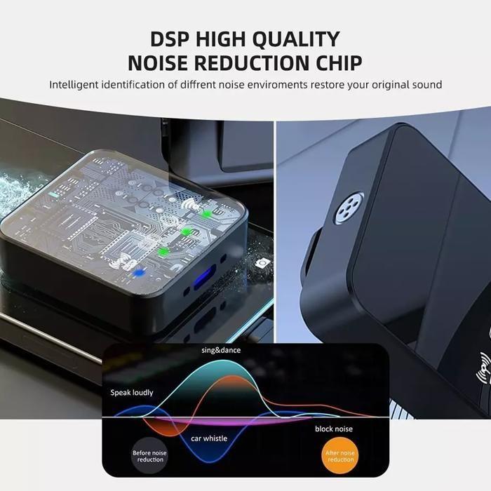 Microphone sans fil 1 en 1 - R10 compatible Android Type C et iPhone thumbnail 3